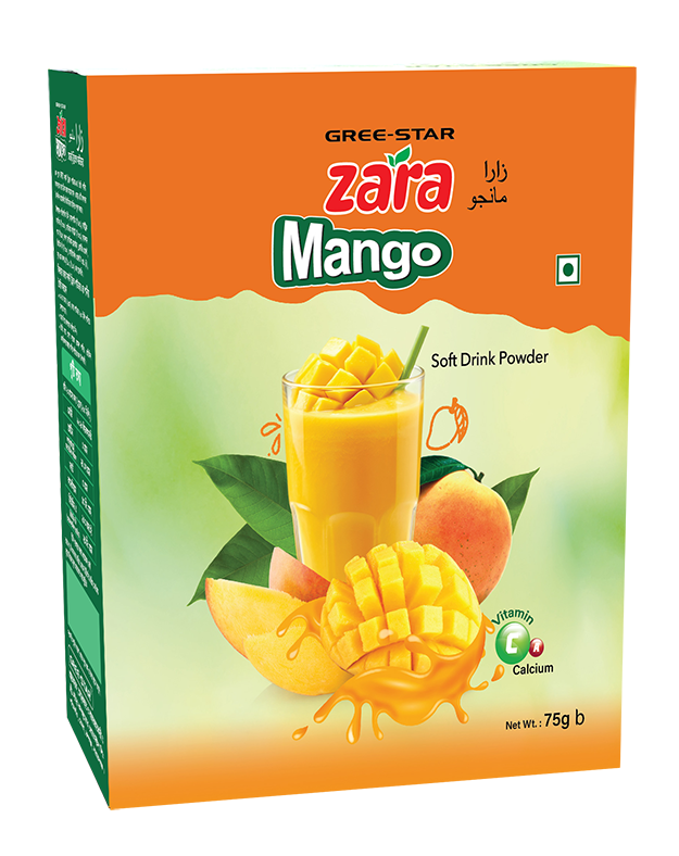 Zara Powder Drinks_Mango_75g
